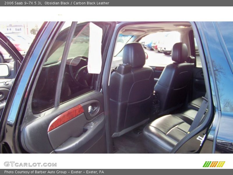 Obsidian Black / Carbon Black Leather 2006 Saab 9-7X 5.3i