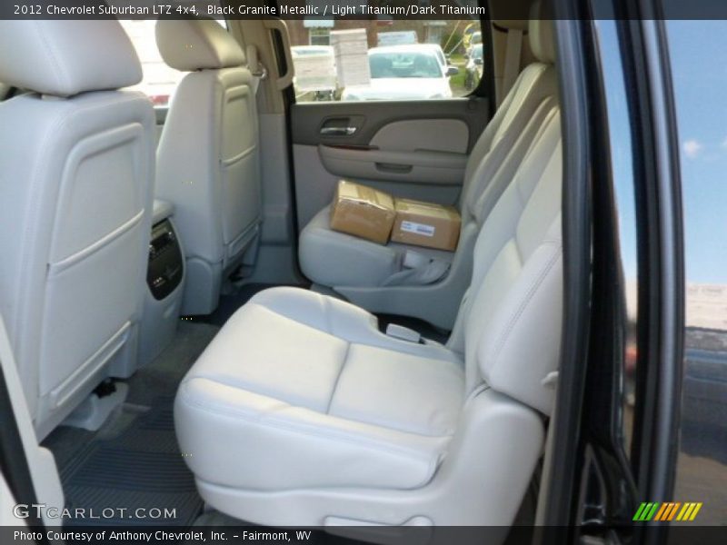 Black Granite Metallic / Light Titanium/Dark Titanium 2012 Chevrolet Suburban LTZ 4x4