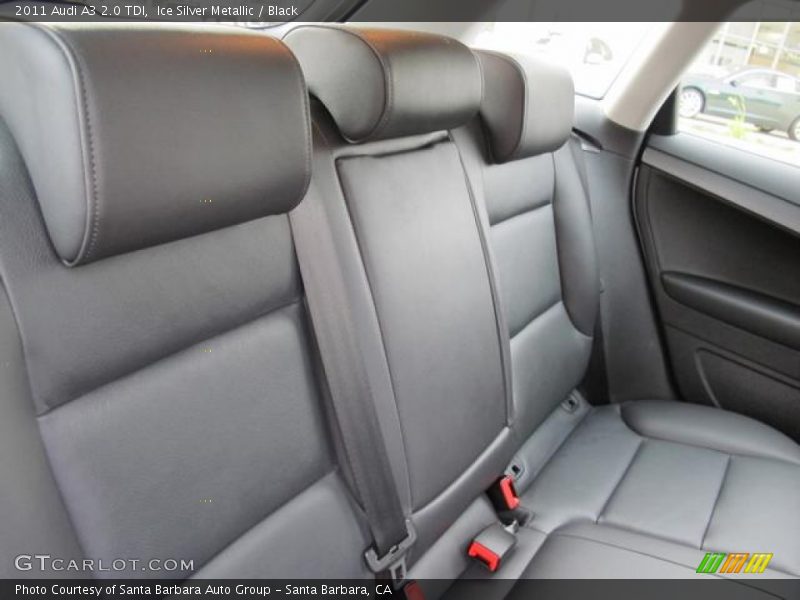 Ice Silver Metallic / Black 2011 Audi A3 2.0 TDI