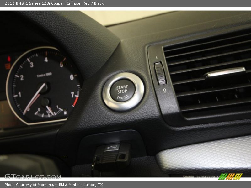 Crimson Red / Black 2012 BMW 1 Series 128i Coupe