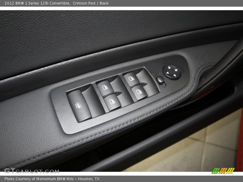 Crimson Red / Black 2012 BMW 1 Series 128i Convertible