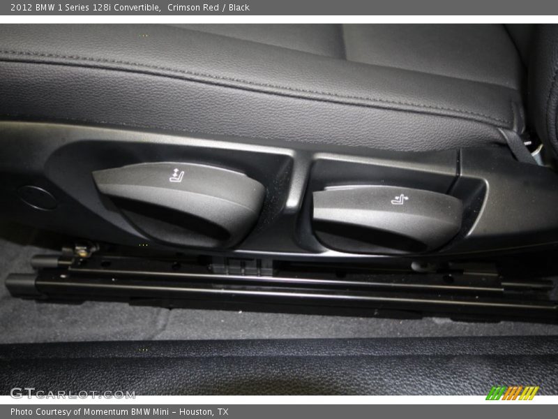 Crimson Red / Black 2012 BMW 1 Series 128i Convertible