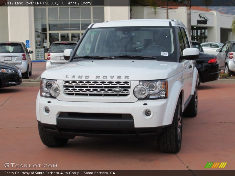 Fuji White / Ebony 2012 Land Rover LR4 HSE LUX