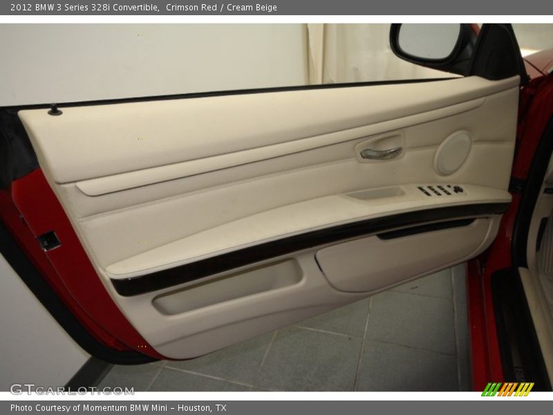 Crimson Red / Cream Beige 2012 BMW 3 Series 328i Convertible