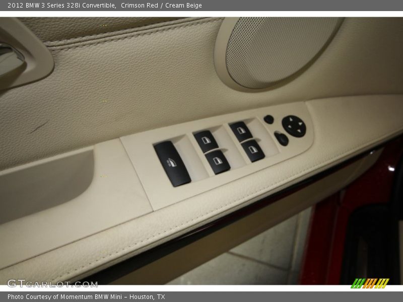 Crimson Red / Cream Beige 2012 BMW 3 Series 328i Convertible