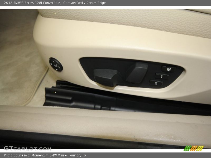 Crimson Red / Cream Beige 2012 BMW 3 Series 328i Convertible