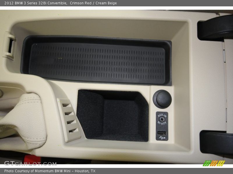 Crimson Red / Cream Beige 2012 BMW 3 Series 328i Convertible