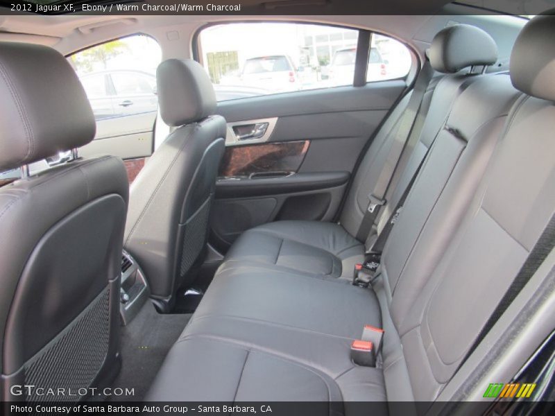 Ebony / Warm Charcoal/Warm Charcoal 2012 Jaguar XF