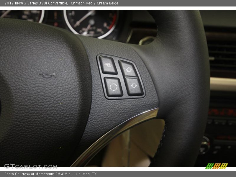Crimson Red / Cream Beige 2012 BMW 3 Series 328i Convertible