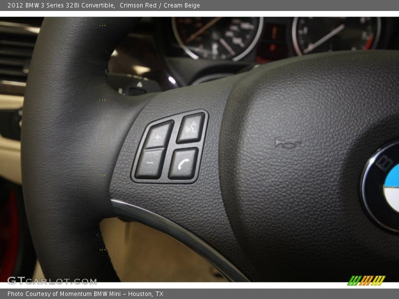 Crimson Red / Cream Beige 2012 BMW 3 Series 328i Convertible