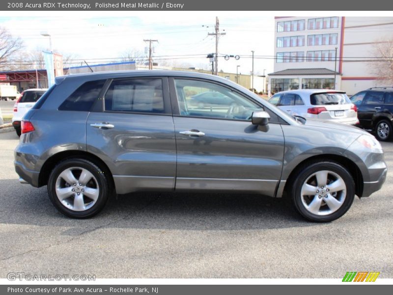 Polished Metal Metallic / Ebony 2008 Acura RDX Technology