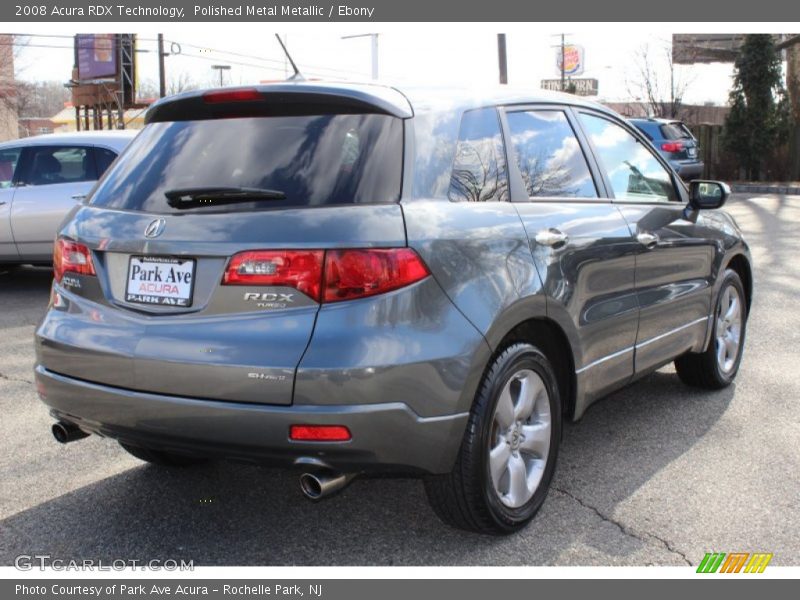 Polished Metal Metallic / Ebony 2008 Acura RDX Technology