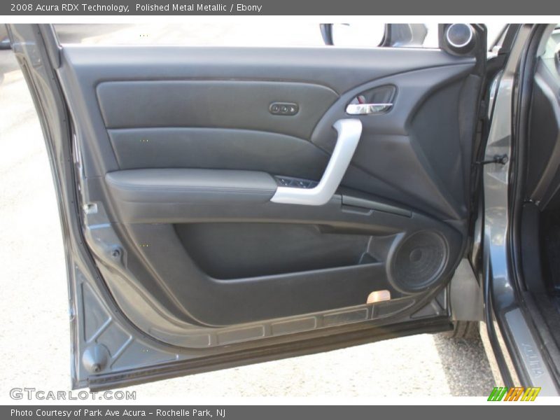 Polished Metal Metallic / Ebony 2008 Acura RDX Technology