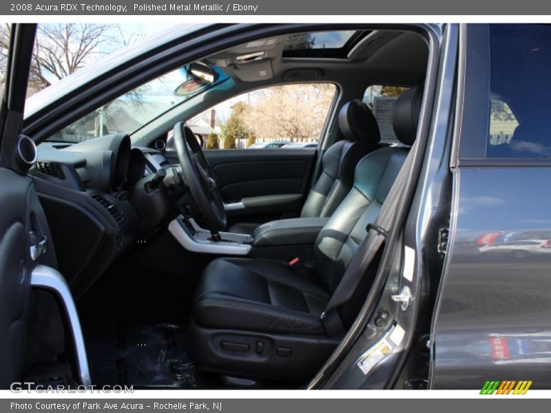 Polished Metal Metallic / Ebony 2008 Acura RDX Technology