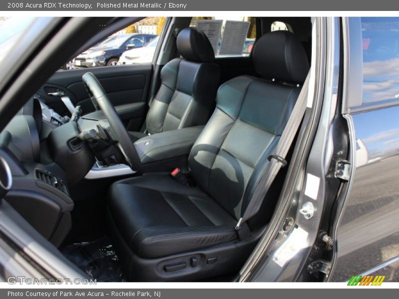 Polished Metal Metallic / Ebony 2008 Acura RDX Technology