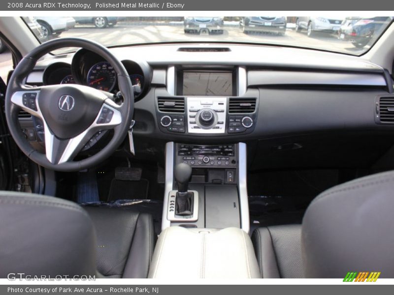 Polished Metal Metallic / Ebony 2008 Acura RDX Technology