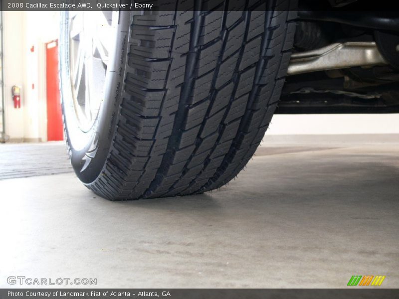 Quicksilver / Ebony 2008 Cadillac Escalade AWD