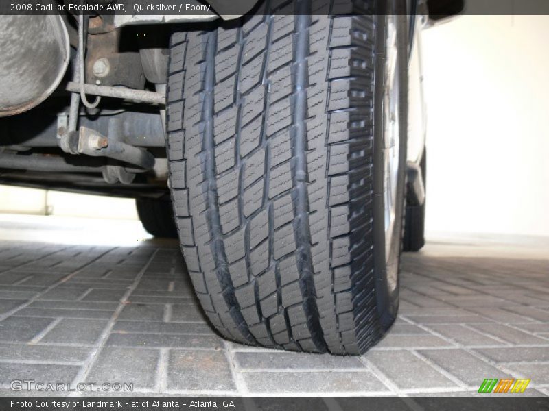 Quicksilver / Ebony 2008 Cadillac Escalade AWD