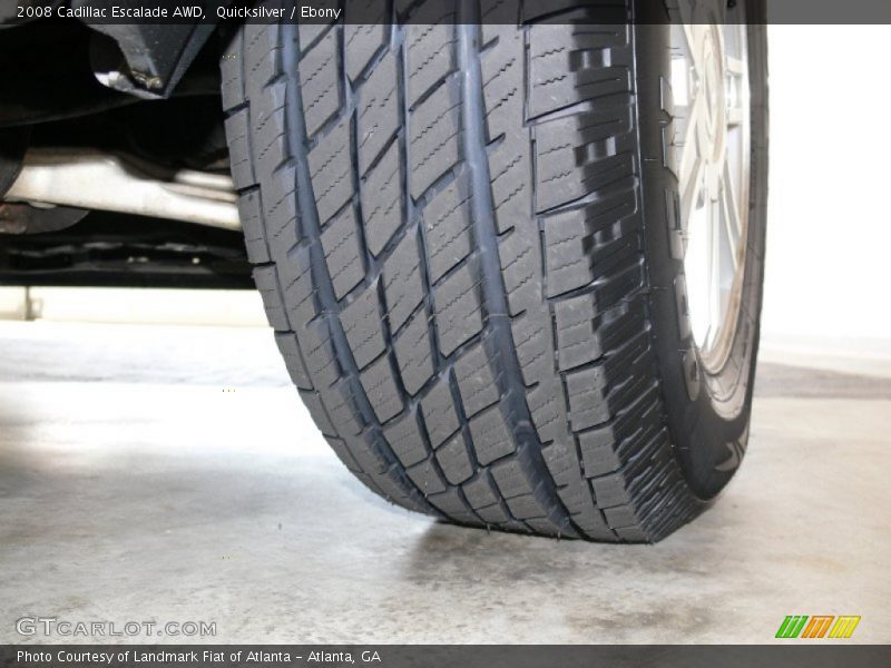 Quicksilver / Ebony 2008 Cadillac Escalade AWD