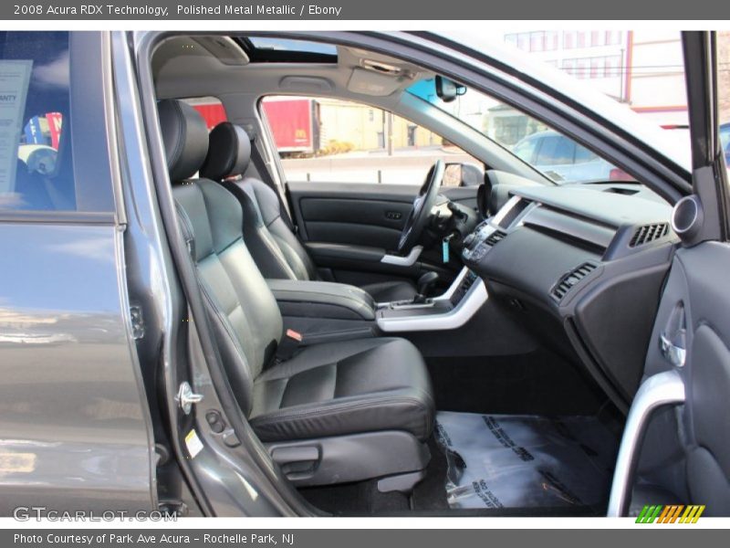 Polished Metal Metallic / Ebony 2008 Acura RDX Technology