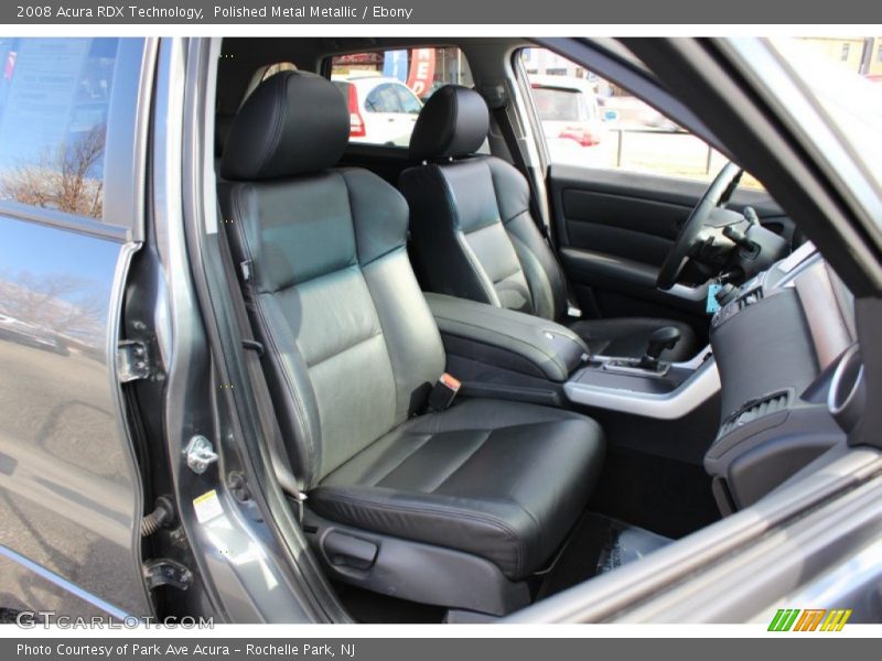 Polished Metal Metallic / Ebony 2008 Acura RDX Technology