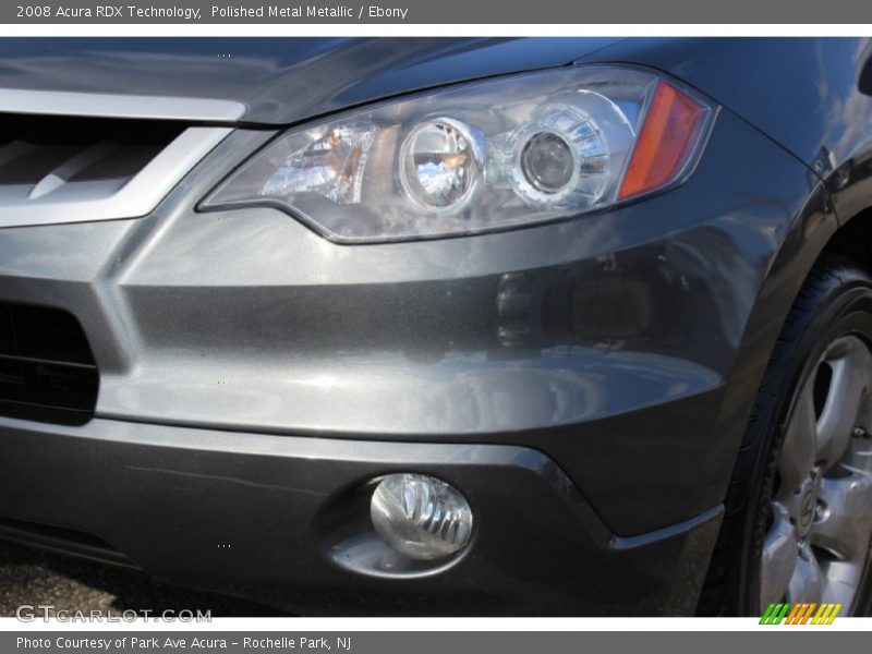 Polished Metal Metallic / Ebony 2008 Acura RDX Technology