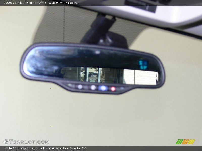 Quicksilver / Ebony 2008 Cadillac Escalade AWD