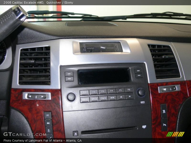 Quicksilver / Ebony 2008 Cadillac Escalade AWD
