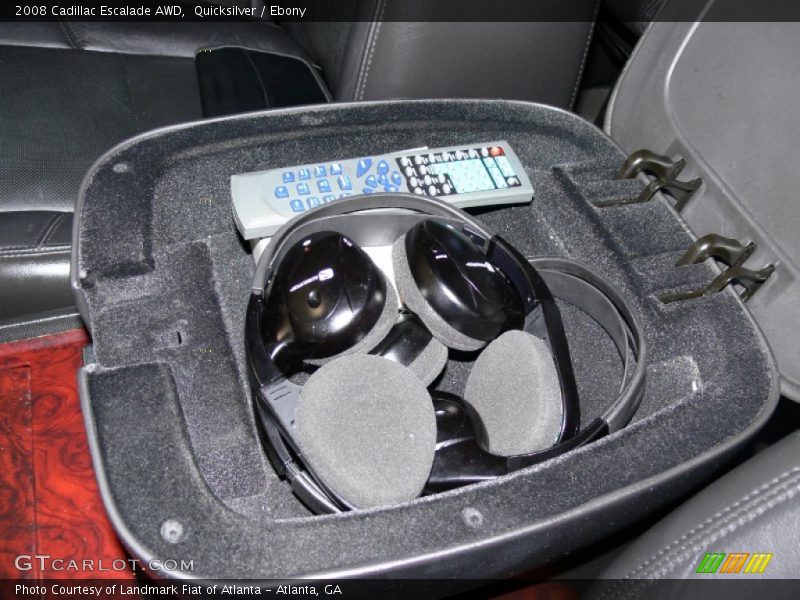 Quicksilver / Ebony 2008 Cadillac Escalade AWD