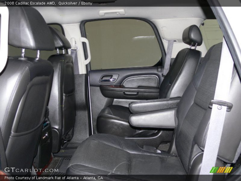 Quicksilver / Ebony 2008 Cadillac Escalade AWD