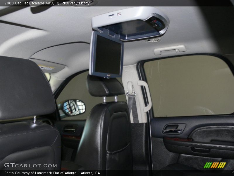 Quicksilver / Ebony 2008 Cadillac Escalade AWD