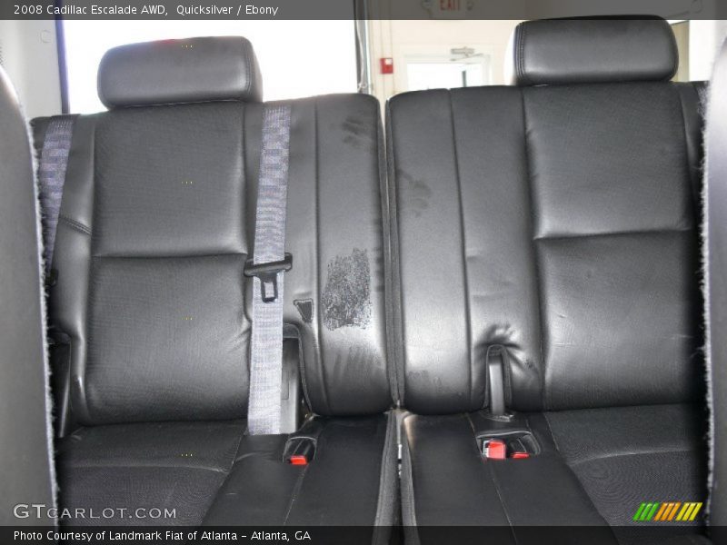 Quicksilver / Ebony 2008 Cadillac Escalade AWD