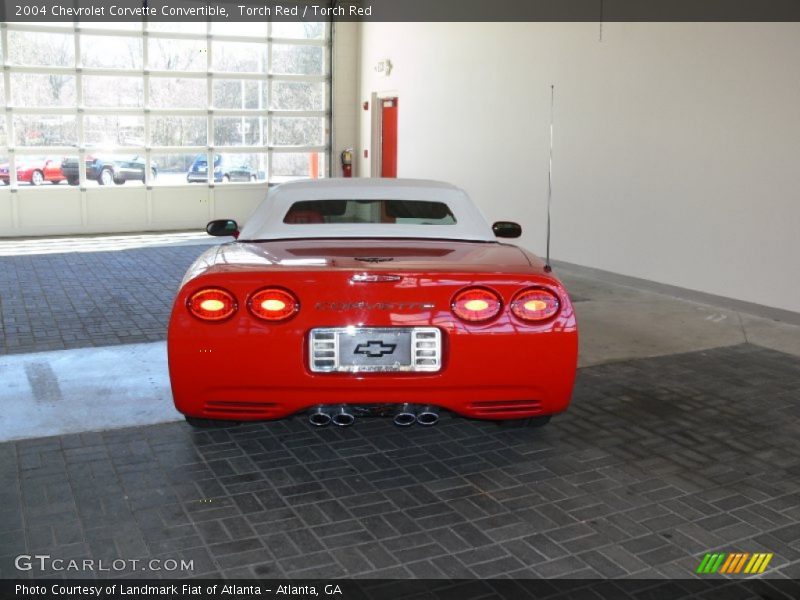 Torch Red / Torch Red 2004 Chevrolet Corvette Convertible