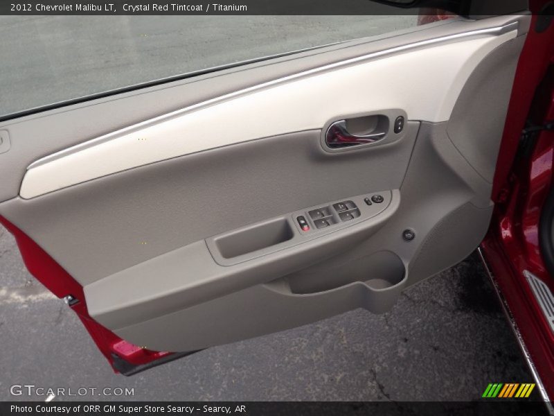 Crystal Red Tintcoat / Titanium 2012 Chevrolet Malibu LT