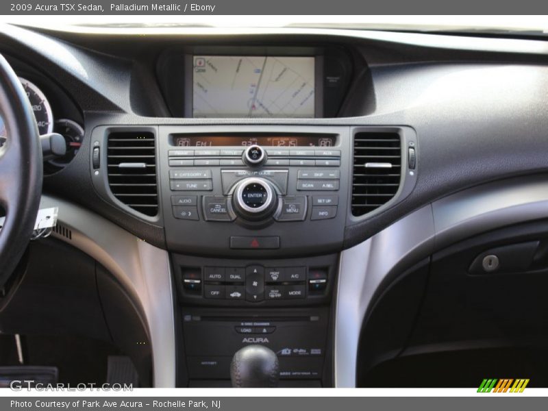 Palladium Metallic / Ebony 2009 Acura TSX Sedan