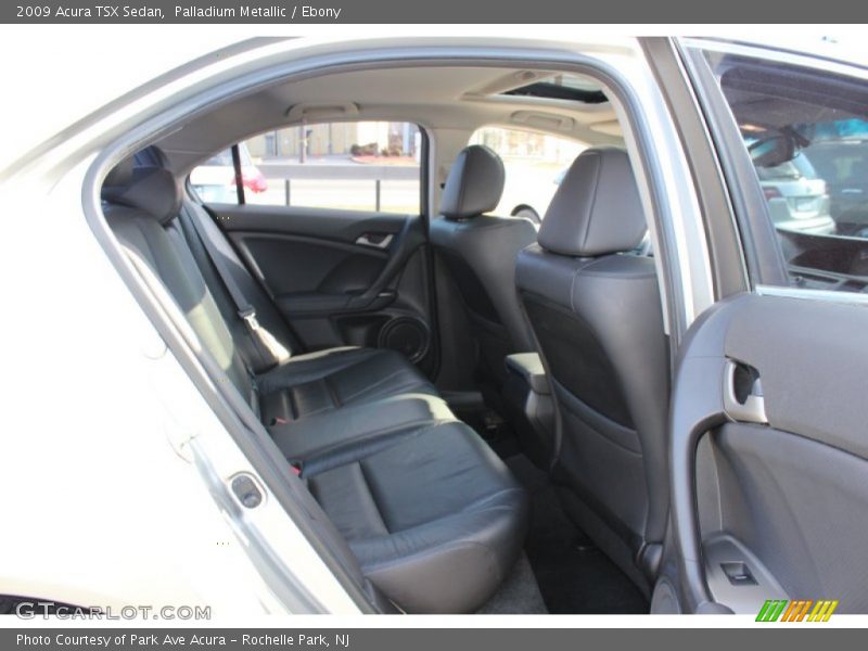 Palladium Metallic / Ebony 2009 Acura TSX Sedan