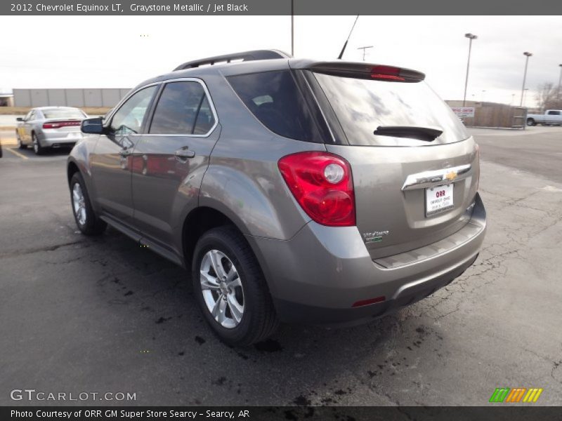 Graystone Metallic / Jet Black 2012 Chevrolet Equinox LT