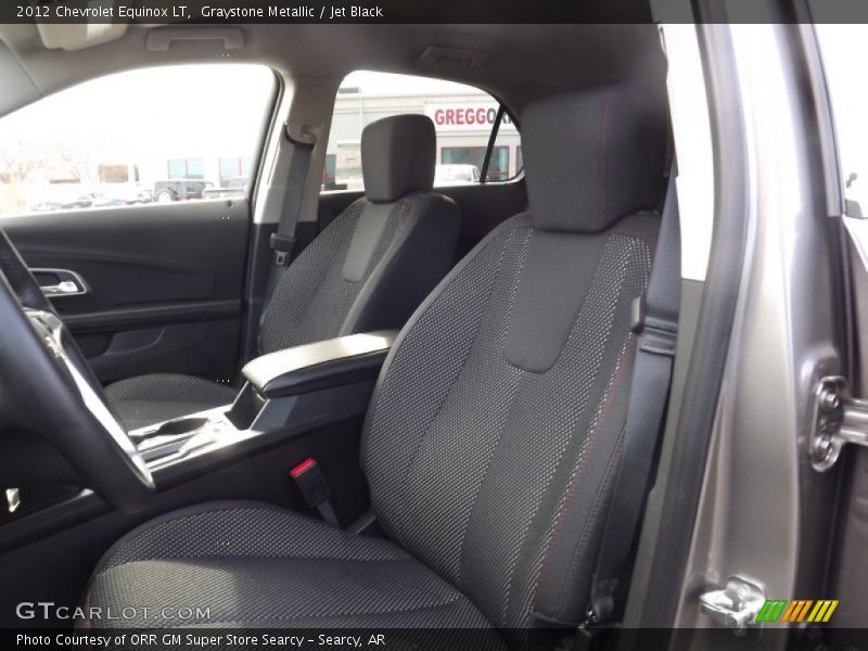 Graystone Metallic / Jet Black 2012 Chevrolet Equinox LT