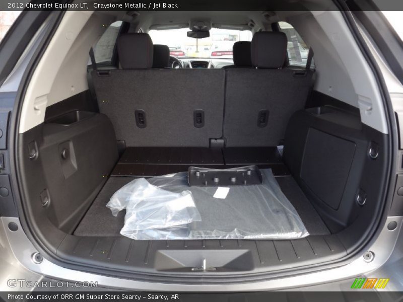 Graystone Metallic / Jet Black 2012 Chevrolet Equinox LT