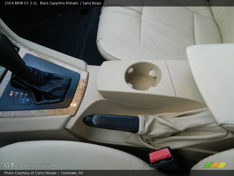 Black Sapphire Metallic / Sand Beige 2004 BMW X3 3.0i