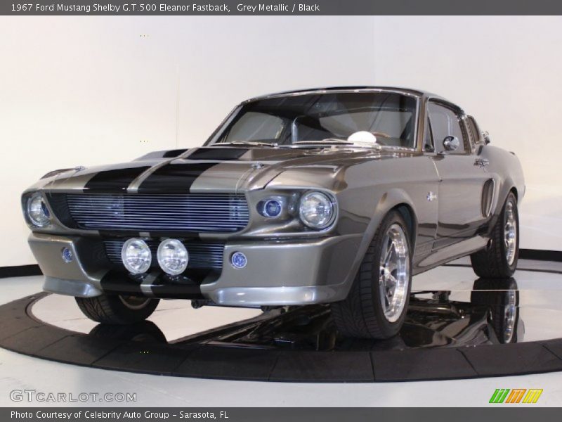Front 3/4 View of 1967 Mustang Shelby G.T.500 Eleanor Fastback