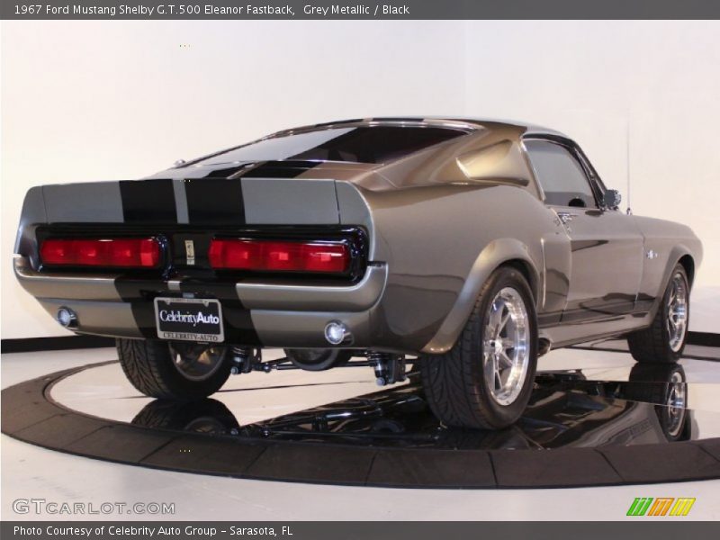 Grey Metallic / Black 1967 Ford Mustang Shelby G.T.500 Eleanor Fastback