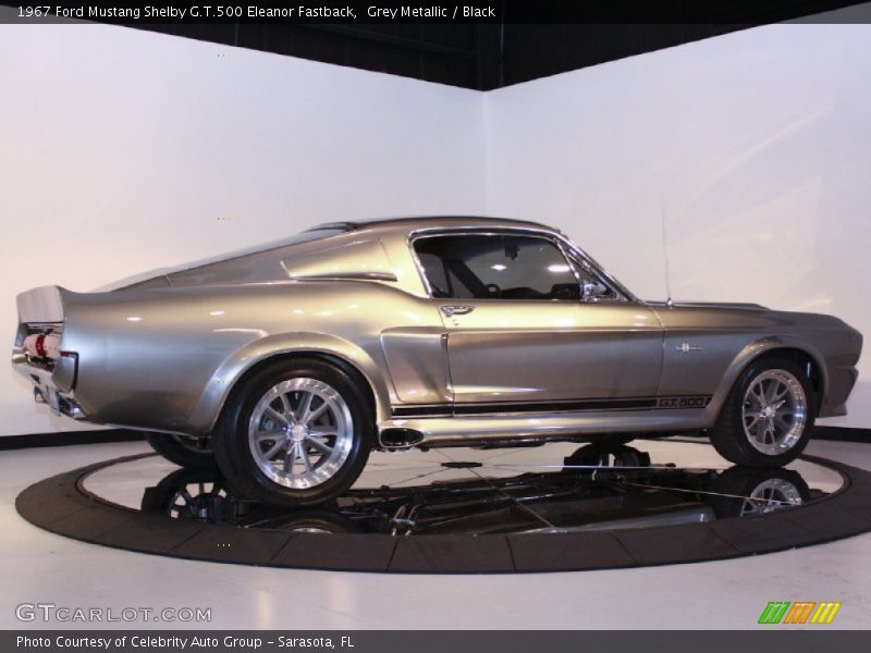 Grey Metallic / Black 1967 Ford Mustang Shelby G.T.500 Eleanor Fastback
