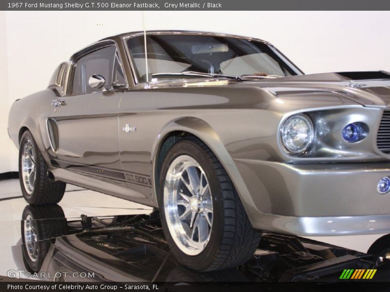 Grey Metallic / Black 1967 Ford Mustang Shelby G.T.500 Eleanor Fastback