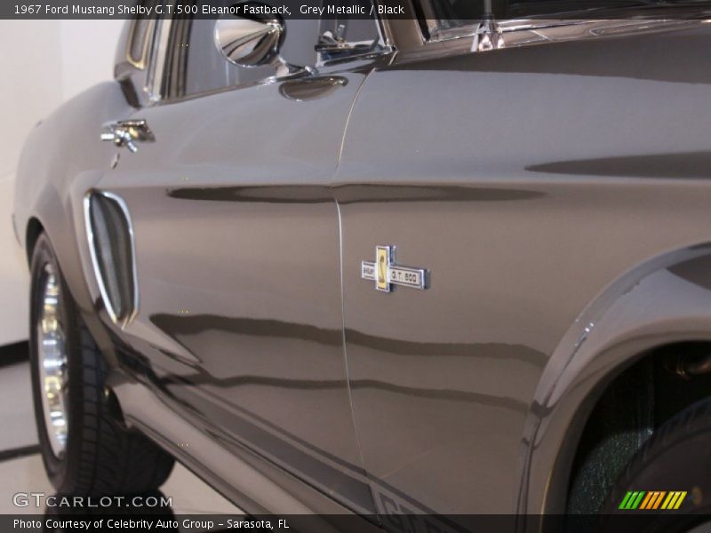 Grey Metallic / Black 1967 Ford Mustang Shelby G.T.500 Eleanor Fastback