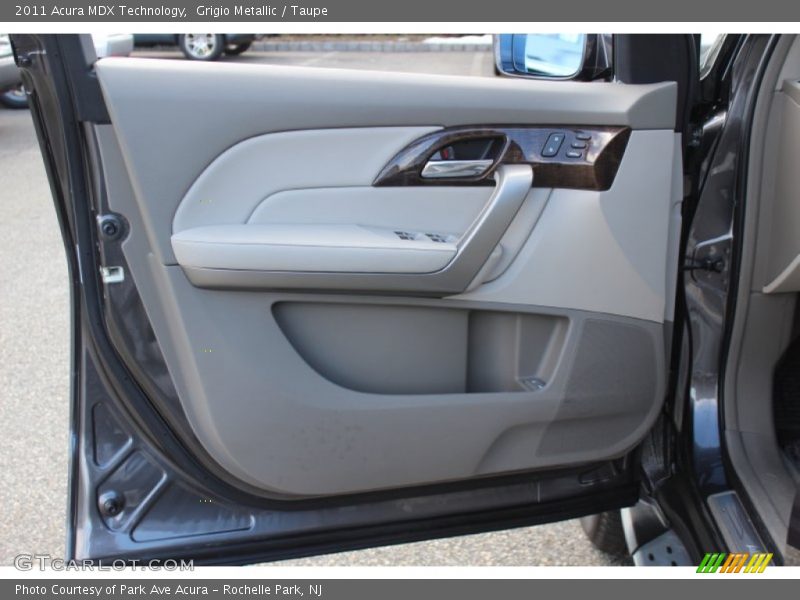 Grigio Metallic / Taupe 2011 Acura MDX Technology