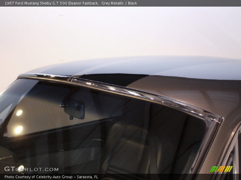 Grey Metallic / Black 1967 Ford Mustang Shelby G.T.500 Eleanor Fastback