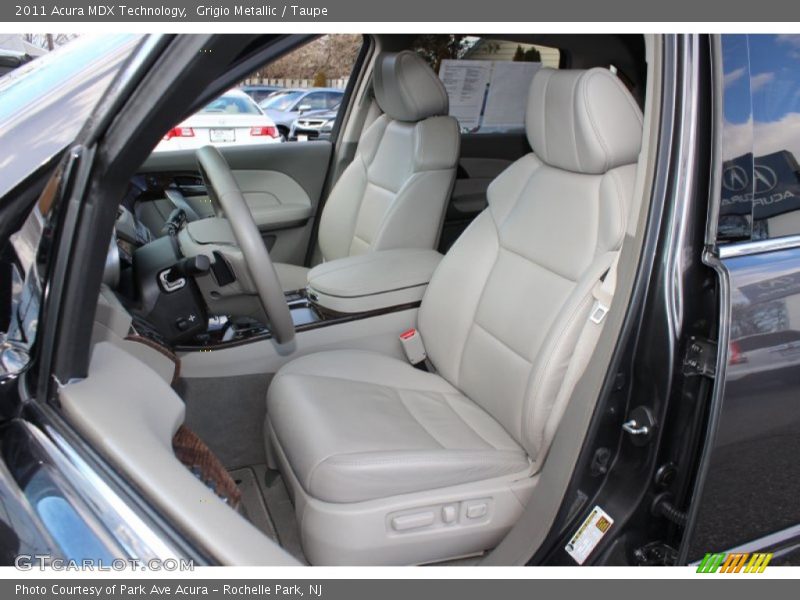  2011 MDX Technology Taupe Interior