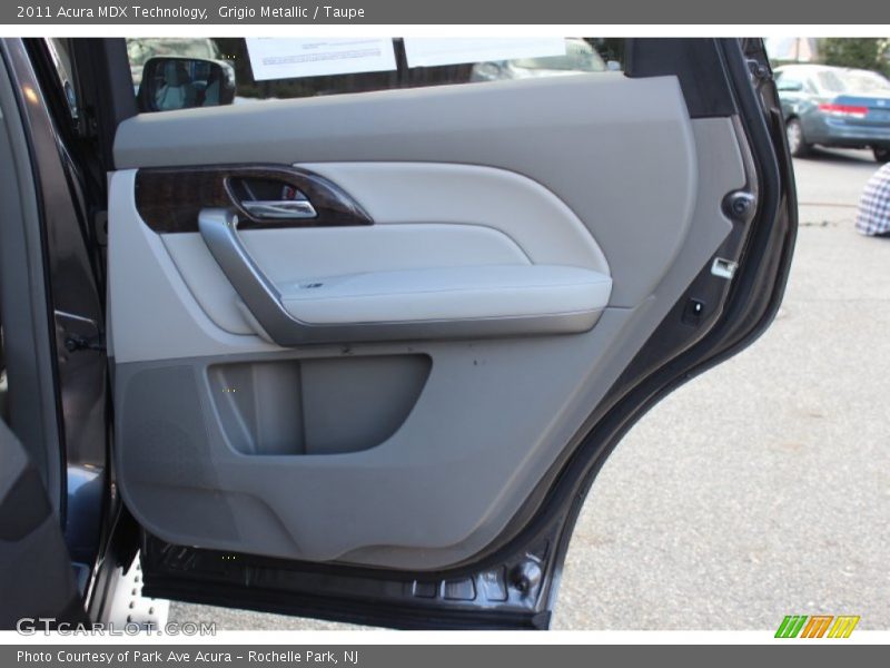 Grigio Metallic / Taupe 2011 Acura MDX Technology