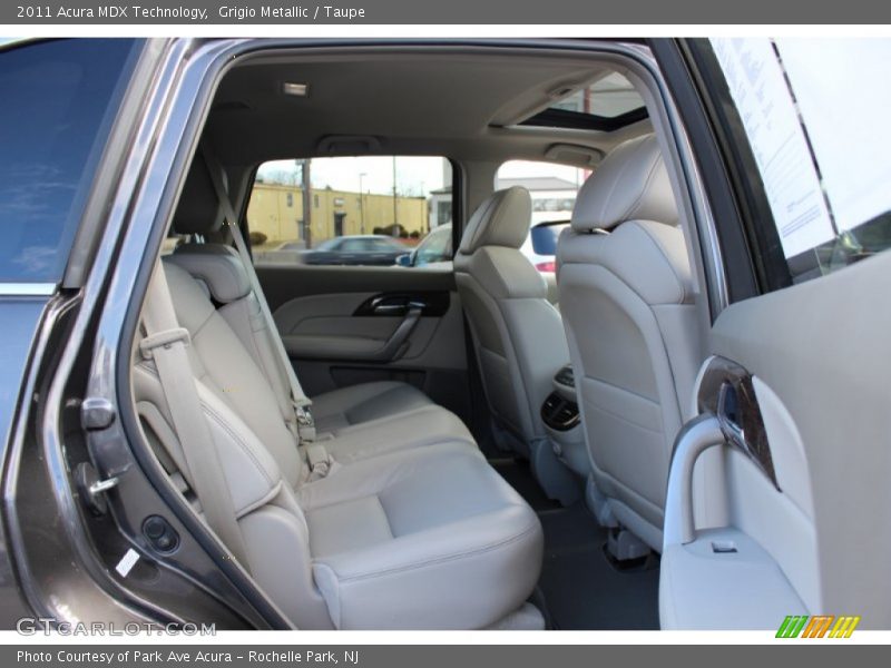 Grigio Metallic / Taupe 2011 Acura MDX Technology